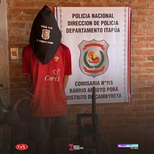 MADRE DENUNCIA A SU HIJO POR HURTO DOMICILIARIO EN CAMBYRETÁ: POLICÍA RECUPERA OBJETOS SUSTRAÍDOS - «TVS DIGITAL»