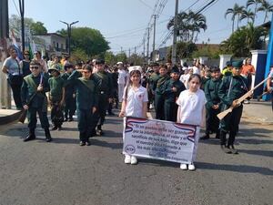 San Antonio: estudiantes honran a los héroes del Chaco - Nacionales - ABC Color