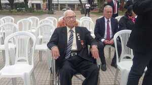A sus 110 años, ex combatiente revive su sacrificio en el campo de batalla de Boquerón