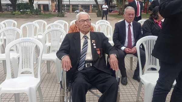 A sus 110 años, ex combatiente revive su sacrificio en el campo de batalla de Boquerón