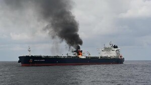 La Marina británica informa de un ataque cerca de un buque que transitaba cerca del Yemen