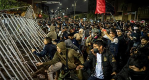 La cuarta marcha de la Generación Z termina con represión y heridos