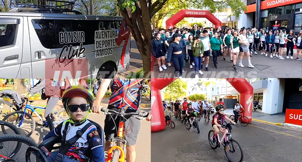 SE REALIZÓ EL DÍA MUNDIAL SIN AUTO Y MEDICINA BIKE EN ENCARNACIÓN