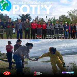 SE RETIRARON 700 KILOS DE PLÁSTICOS EN NUEVA JORNADA AMBIENTAL “SALVEMOS EL POTI’Y” - «TVS DIGITAL»