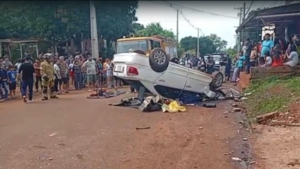 Video: Conductor fallece en choque de vehículos