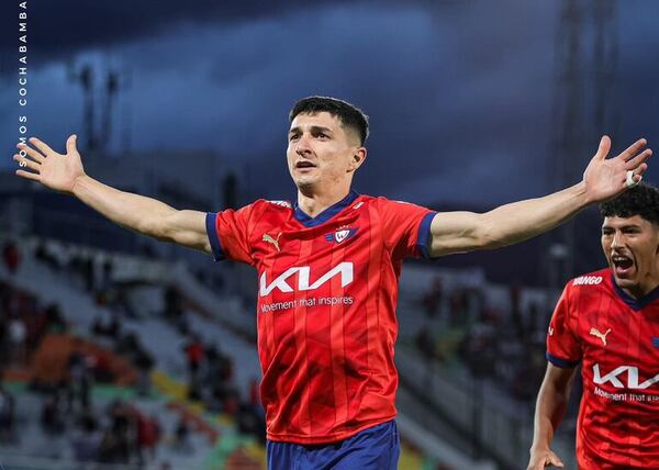 Alex Cáceres convierte para el Wilstermann - Fútbol - ABC Color