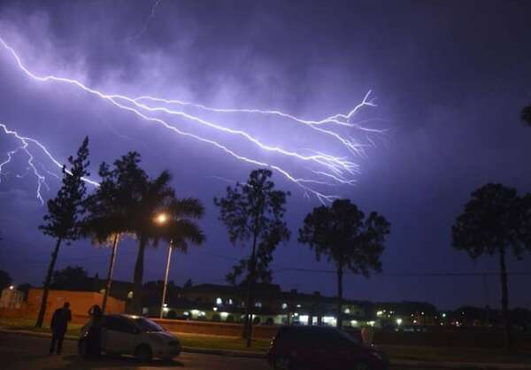 Meteorología: se aguardan tormentas con vientos de 100km/h para esta noche - Clima - ABC Color