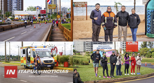 GOBERNACIÓN DE ITAPÚA APOYÓ LA REALIZACIÓN DEL IRONMAN 70.3