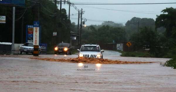 La Nación / Estos son los puntos críticos en Asunción y en las ciudades del Área Metropolitana en días de lluvia
