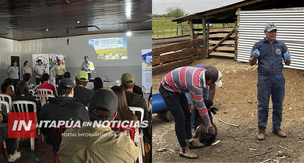 EXITOSA JORNADA SOBRE PRODUCCIÓN OVINA SE REALIZÓ EN CARMEN DEL PARANÁ