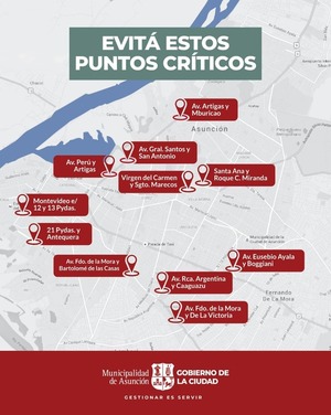 Peligrosos raudales: piden evitar los «puntos críticos»