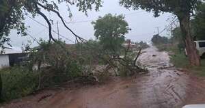La Nación / Tormenta causa destrozos e inundación en San Ignacio