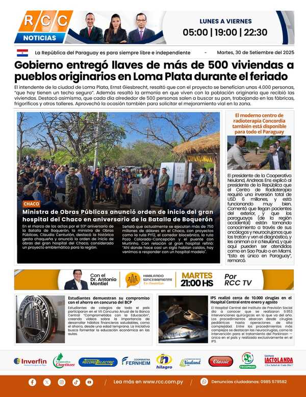 TAPA 30-09-2025