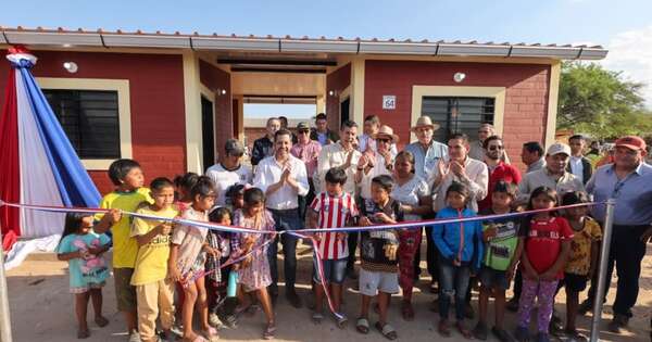 La Nación / De 25.000 viviendas culminadas, el Gobierno entregó 5.000 casas a comunidades indígenas