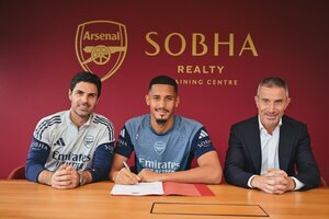 Versus / El francés William Saliba renueva con el Arsenal hasta el 2030