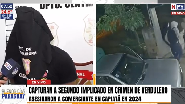 Muerte de verdulero: Cae presunto autor del disparo fatal a casi dos años