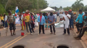 Indígenas siguen con bloqueos en Amambay: otra jornada de protesta en Cruce Bella Vista