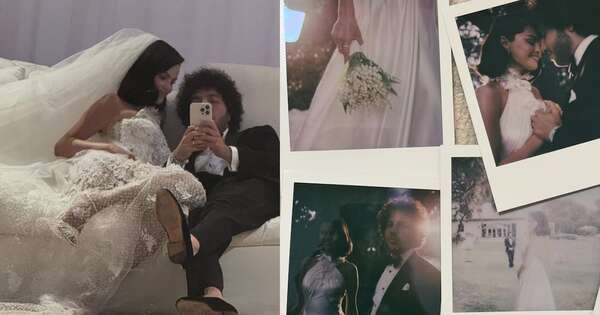 La Nación / En lugar de regalos de boda, Selena y Benny aconsejaron donar a Rare Impact Fund