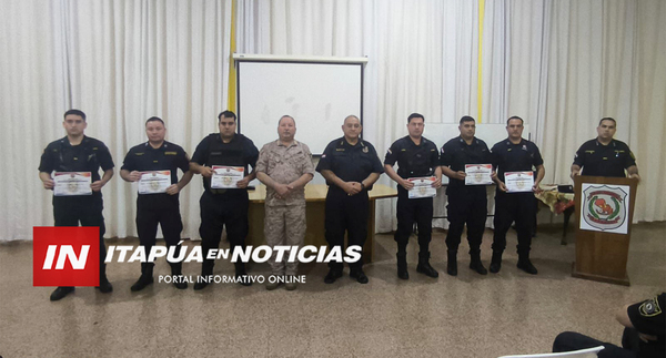 RECONOCEN A AGENTES POLICIALES POR DESEMPEÑO EN TAREAS DE SEGURIDAD