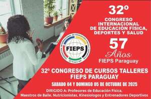 Congreso Internacional sobre Educación Física, Deportes y Salud desde el jueves en la SND - Polideportivo - ABC Color