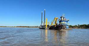 Diario HOY | Abren licitación para dragado de mantenimiento del río Paraguay