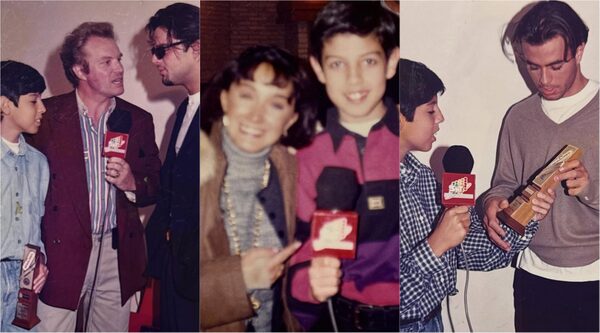 Popular / (GALERÍA) ¡Chiche Corte mostró sus ingueroviables entrevistados desde que era un peque!