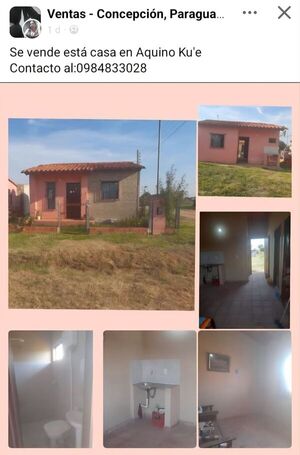 Ofrecen en redes sociales vivienda social entregada por el Gobierno en Concepción - Concepción al Día