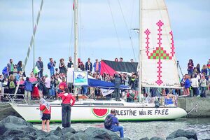 Mediterráneo por la Flotilla Global Sumud rumbo a Gaza