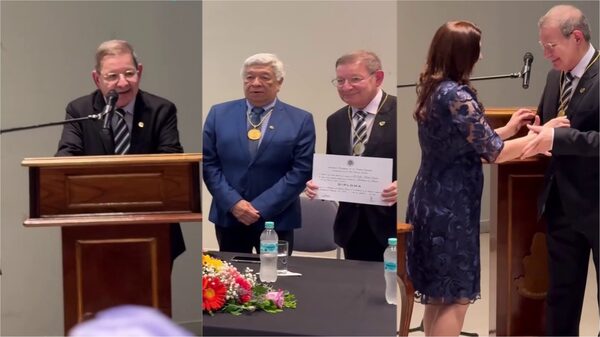 Popular / (VIDEO) ¡Qué purete! ¡Carlos Martini entró a la Academia Paraguaya de la Lengua Española!