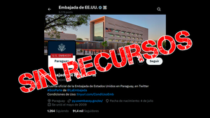 Embajada de EEUU en Paraguay queda sin recursos para operar sus redes: ¿Y los trámites?