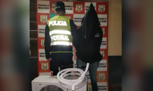Detiene a un hombre que ingresó a robar en un Juzgado de Paz