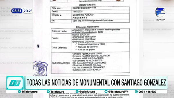 Policía pidió datos de manifestantes a telefonías