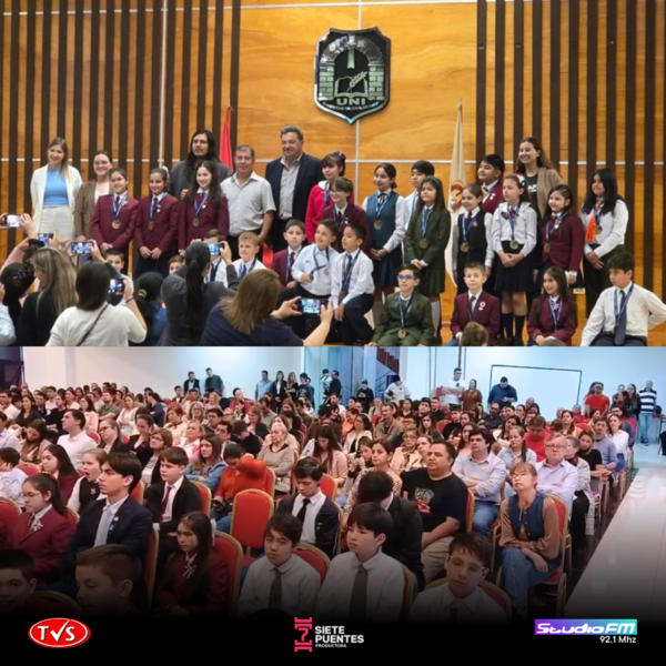 CEREMONIA DE PREMIACIÓN DE LA OLIMPIADA INFANTIL DE MATEMÁTICAS DE OMAPA - «TVS DIGITAL»