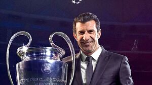Laporta: "Figo será recibido con todo el respeto que corresponde"