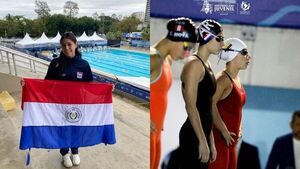 Camila Fernández brilla en el Sudamericano Juvenil de Natación en Brasil