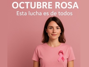 Octubre Rosa inicia con lema “Esta lucha es de todos”