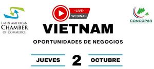 LatAmCham y CONCOPAR invitan a descubrir oportunidades de negocio en el Sudeste Asiático