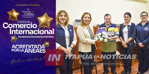 COMERCIO INTERNACIONAL DE LA UCI LOGRA ACREDITACIÓN DE CALIDAD POR LA ANEAES