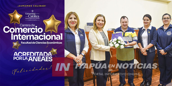 COMERCIO INTERNACIONAL DE LA UCI LOGRA ACREDITACIÓN DE CALIDAD POR LA ANEAES