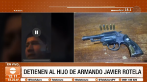 Detuvieron al hijo de Armando Javier Rotela