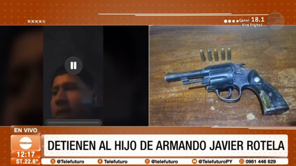 Detuvieron al hijo de Armando Javier Rotela