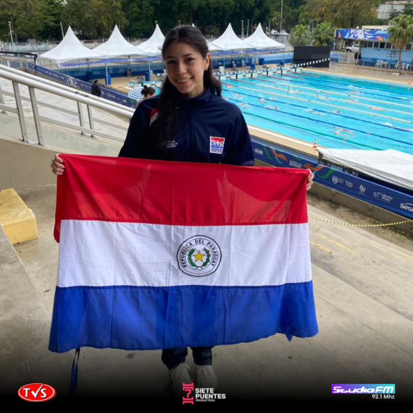 ATLETA ENCARNACENA SE DESTACA EN EL SUDAMERICANO JUVENIL DE NATACIÓN EN BRASIL - «TVS DIGITAL»
