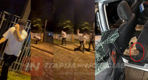 CONDUCTOR DE BOLT FUE APEDREADO POR UN PASAJERO EN ENCARNACIÓN