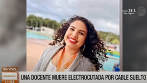 ANDE asume responsabilidad tras muerte de docente por cable suelto