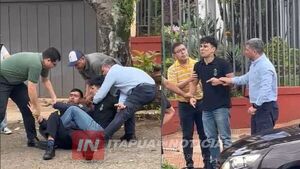  INSPECTOR DE TRÁNSITO DENUNCIÓ AGRESIÓN EN PLENO CENTRO DE ENCARNACIÓN