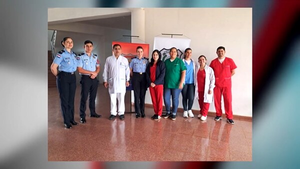 Cadetes de Policía promueven la Solidaridad: Jornada de donación de sangre en Itapúa