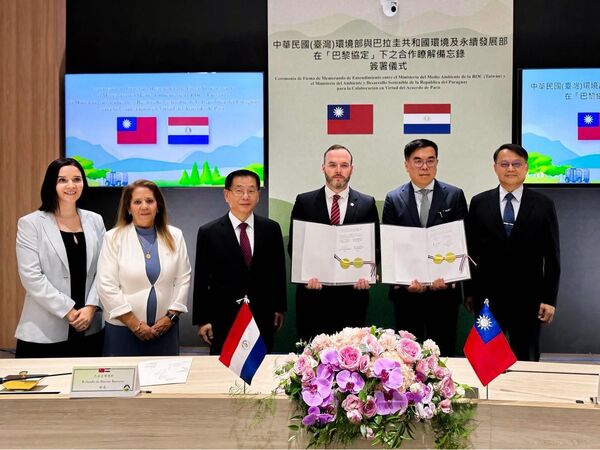 Paraguay y China (Taiwán) firman histórico acuerdo para la conservación de recursos naturales