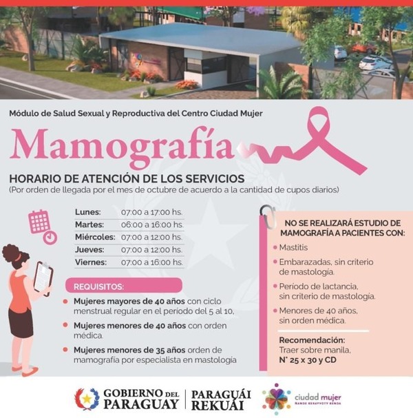 Centro Ciudad Mujer ofrece mamografías gratuitas por Octubre Rosa - ADN Digital