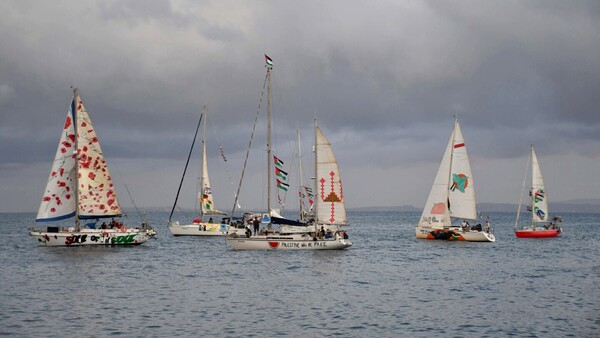 Flotilla que iba a Gaza, rodeada: Ocupantes serán trasladados a Israel, según ministro italiano