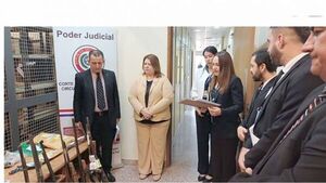 Realizaron depuración de Evidencias en el Palacio de Justicia de Pilar